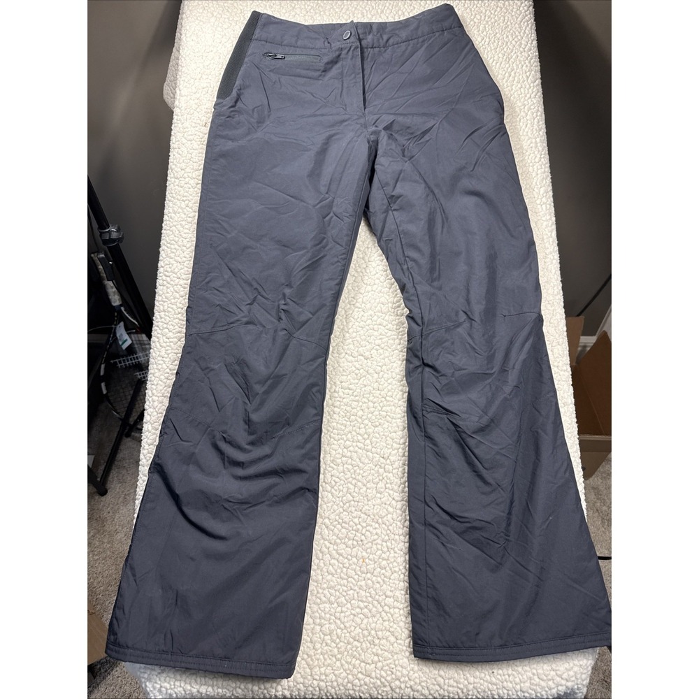 OBERMEYER Black‎ Ski Snowboard Snow Pants Elastic Waist Women's Size 2 NICE